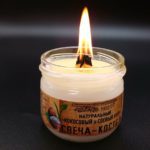 свеча КОСТЁР кокосовый и соевый воск — изображение 2