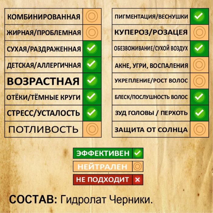 ЧЕРНИКА. Гидролат — изображение 2
