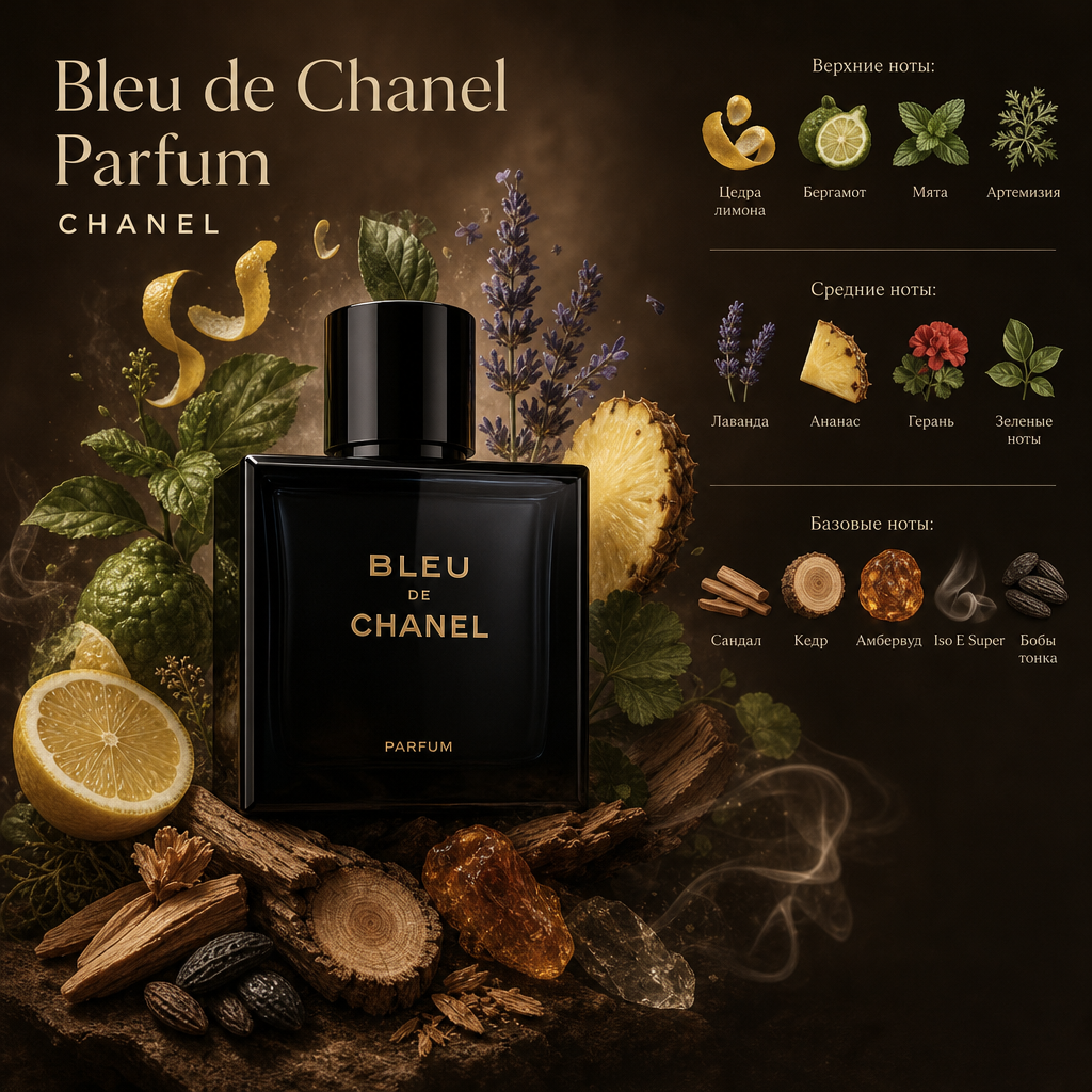 0 (55) Chanel Bleu de Chanel - Авторский купаж масел — изображение 1