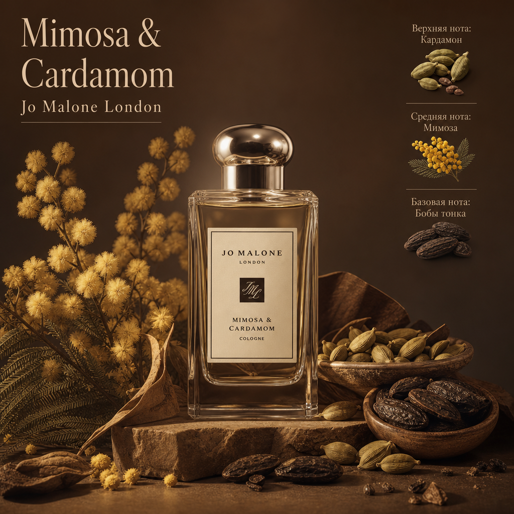 1 (26) Jo Malone MIMOSA & Cardamom - Авторский купаж масел — изображение 1