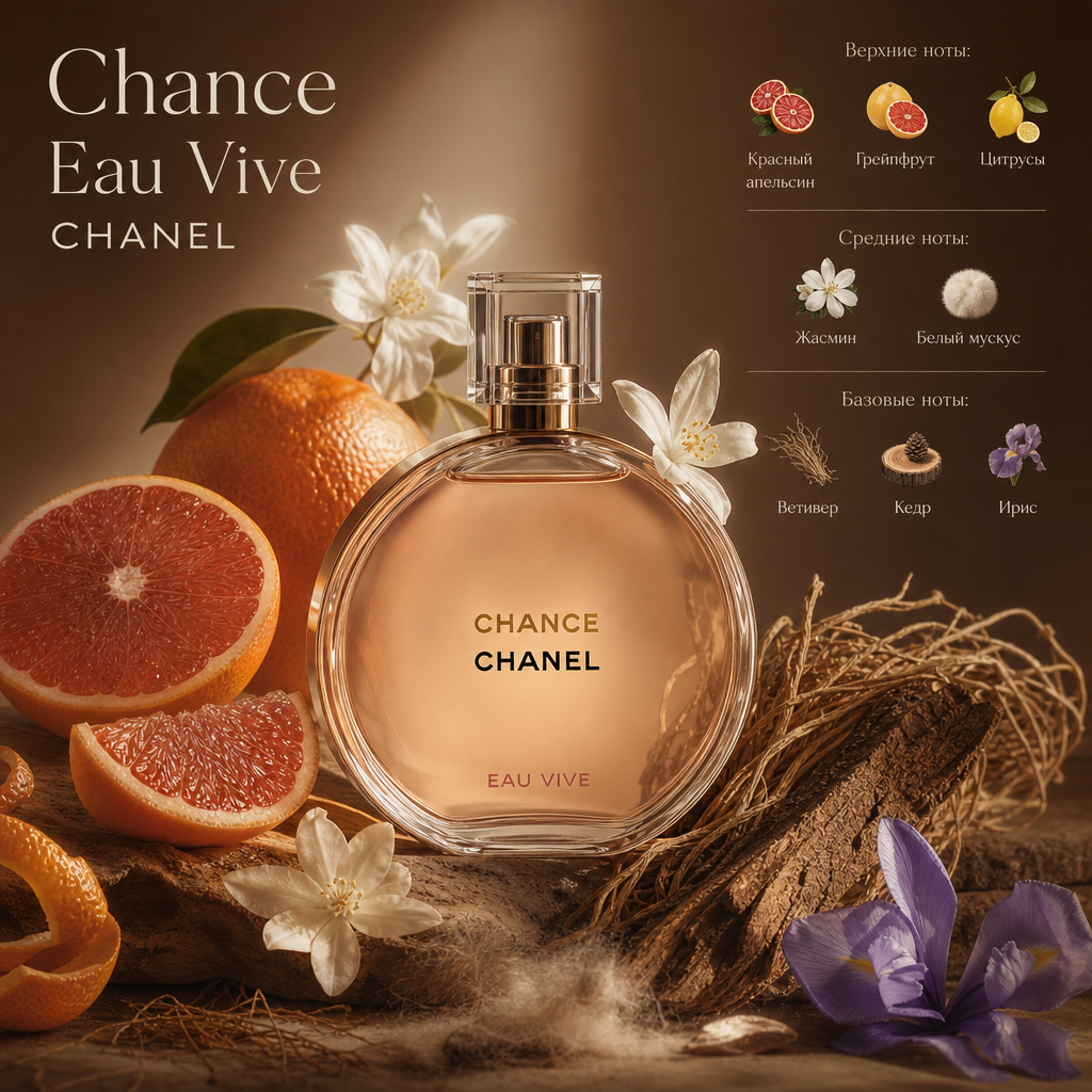 1 (37) Chanel Chance Eau Vive - Авторский купаж масел — изображение 1