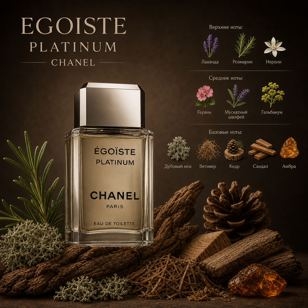 1 (40) Chanel Egoiste Platinum - Авторский купаж масел — изображение 1